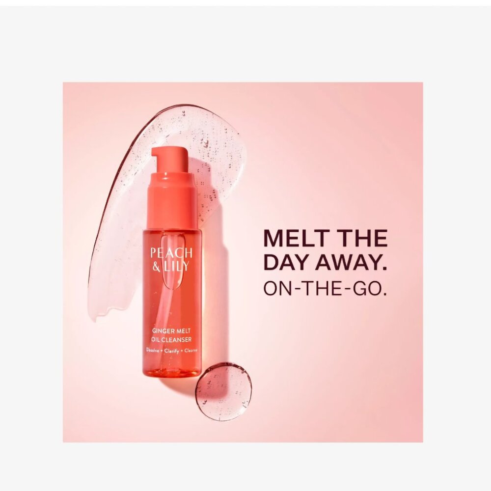 Peach & Lily Ginger Melt Oil Cleanser  1.01 oz Mini